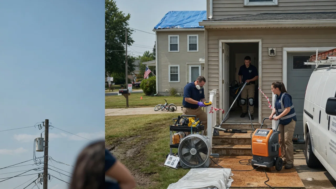 Water Damage Repair in Morgantown, IN near me